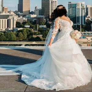 A Line Wedding Dress